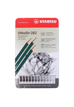 Estojo Lápis Graduado Othello C/12 Stabilo